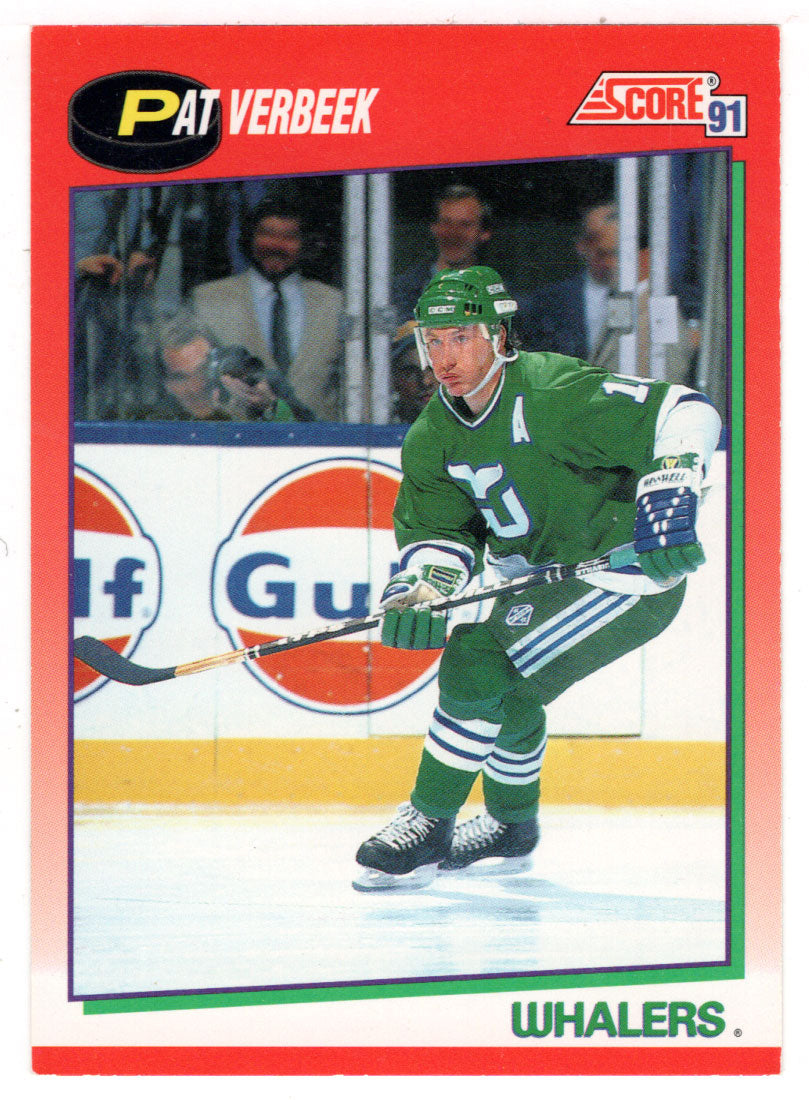 Pat Verbeek - Hartford Whalers (NHL Hockey Card) 1991-92 Score Canadian # 70 Mint