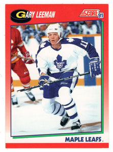 Gary Leeman - Toronto Maple Leafs (NHL Hockey Card) 1991-92 Score Canadian # 77 Mint