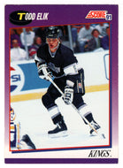 Todd Elik - Los Angeles Kings (NHL Hockey Card) 1991-92 Score Canadian # 83 Mint