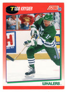 Todd Krygier - Hartford Whalers (NHL Hockey Card) 1991-92 Score Canadian # 97 Mint