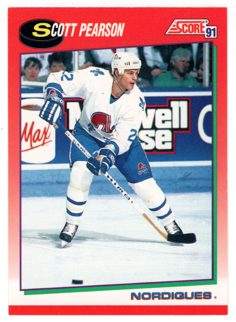 Scott Pearson - Quebec Nordiques (NHL Hockey Card) 1991-92 Score Canadian # 138 Mint