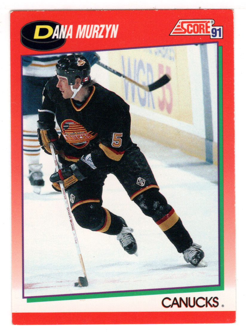 Dana Murzyn - Vancouver Canucks (NHL Hockey Card) 1991-92 Score Canadian # 231 Mint