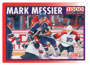 Mark Messier (NHL Hockey Card) 1991-92 Score Canadian # 263 Mint