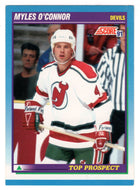 Myles O'Connor - New Jersey Devils - Top Prospect (NHL Hockey Card) 1991-92 Score Canadian # 352 Mint