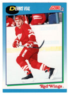 Dennis Vial - Detroit Red Wings (NHL Hockey Card) 1991-92 Score Canadian # 428 Mint