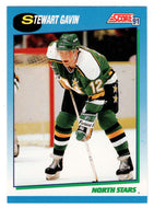 Stewart Gavin - Minnesota North Stars (NHL Hockey Card) 1991-92 Score Canadian # 433 Mint