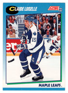 Claude Loiselle - Toronto Maple Leafs (NHL Hockey Card) 1991-92 Score Canadian # 532 Mint