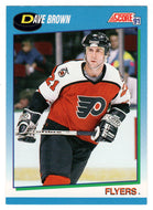 Dave Brown - Philadelphia Flyers (NHL Hockey Card) 1991-92 Score Canadian # 634 Mint