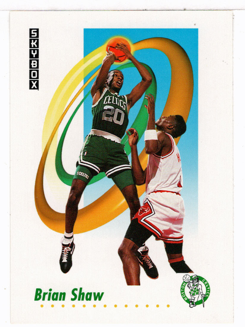 Brian Shaw - Boston Celtics (NBA Basketball Card) 1991-92 Skybox # 20 Mint