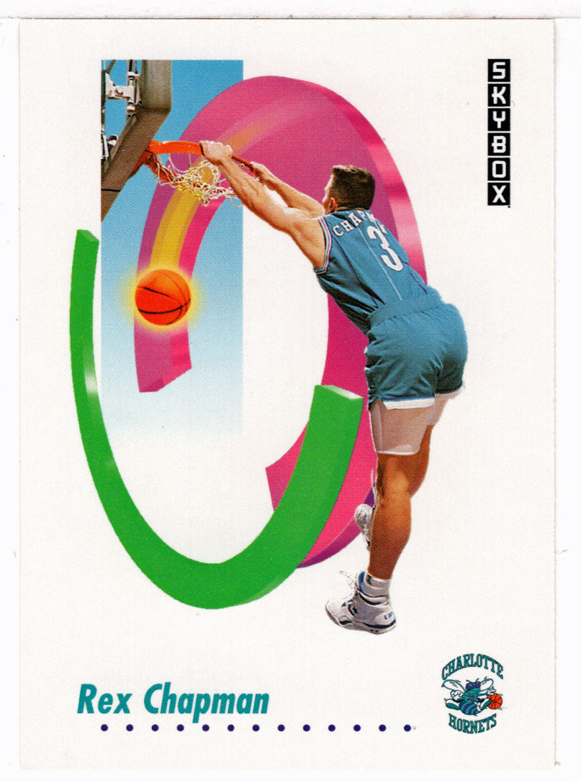 Rex Chapman - Charlotte Hornets (NBA Basketball Card) 1991-92 Skybox # 24 Mint