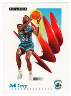 Dell Curry - Charlotte Hornets (NBA Basketball Card) 1991-92 Skybox # 25 Mint