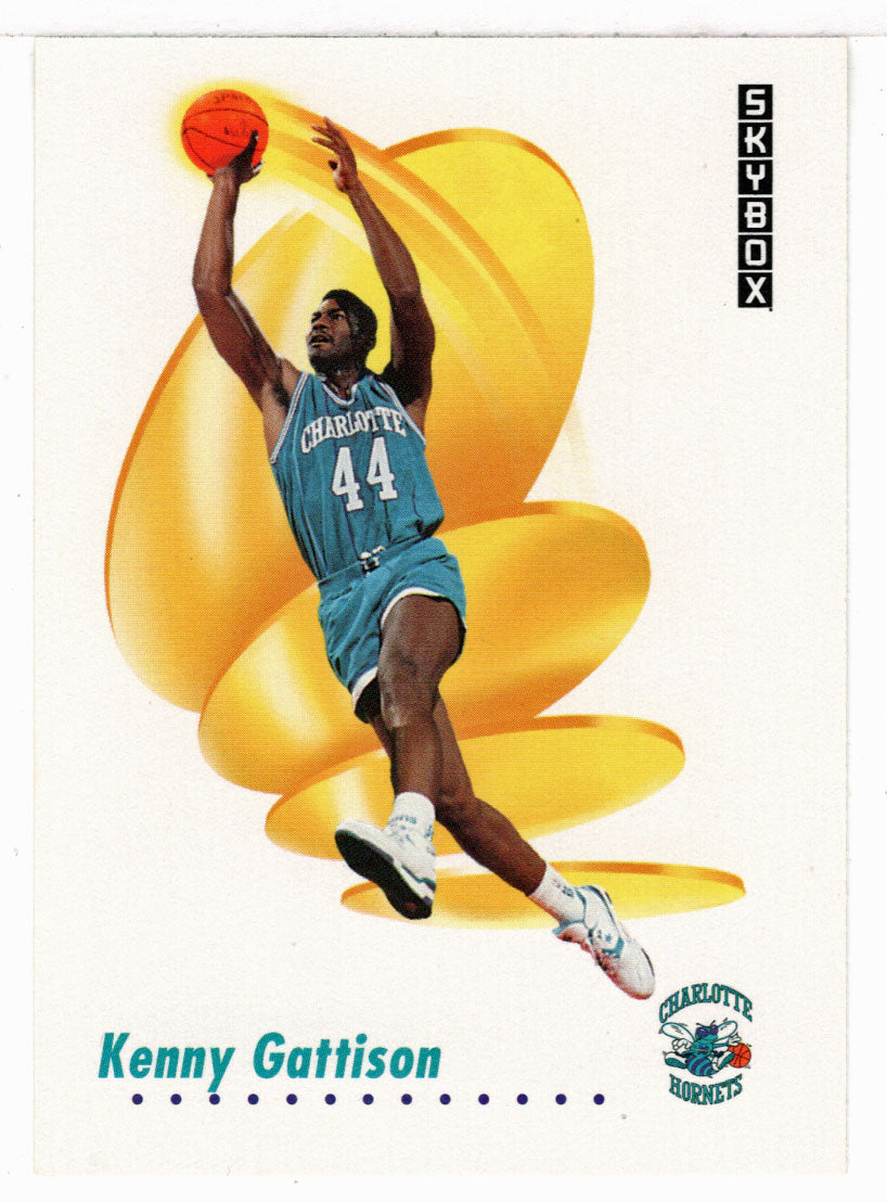 Kenny Gattison - Charlotte Hornets (NBA Basketball Card) 1991-92 Skybox # 26 Mint