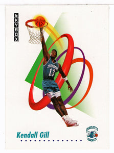 Kendall Gill - Charlotte Hornets (NBA Basketball Card) 1991-92 Skybox # 27 Mint