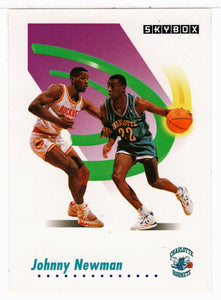 Johnny Newman - Charlotte Hornets (NBA Basketball Card) 1991-92 Skybox # 31 Mint
