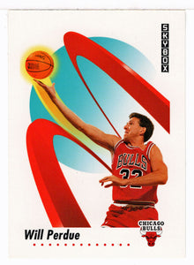 Will Perdue - Chicago Bulls (NBA Basketball Card) 1991-92 Skybox # 43 Mint
