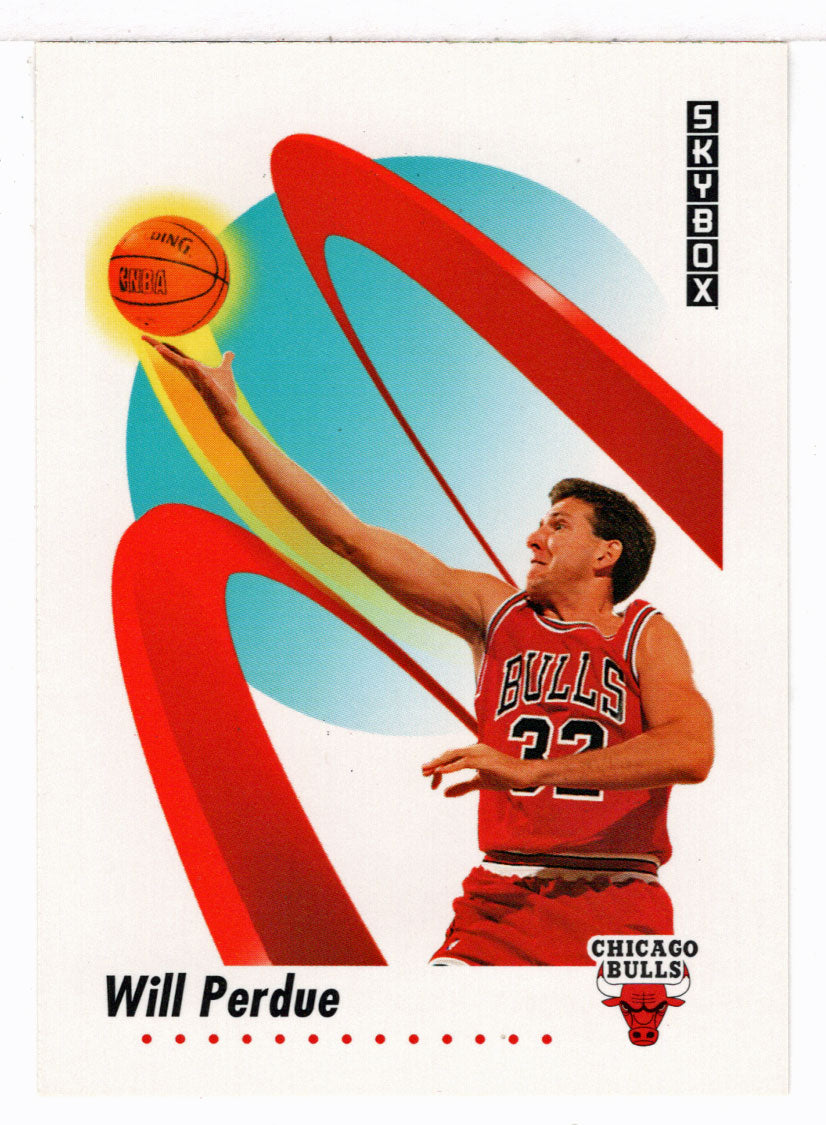 Will Perdue - Chicago Bulls (NBA Basketball Card) 1991-92 Skybox # 43 Mint