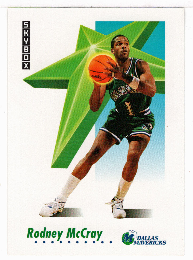 Rodney McCray - Dallas Mavericks (NBA Basketball Card) 1991-92 Skybox # 62 Mint