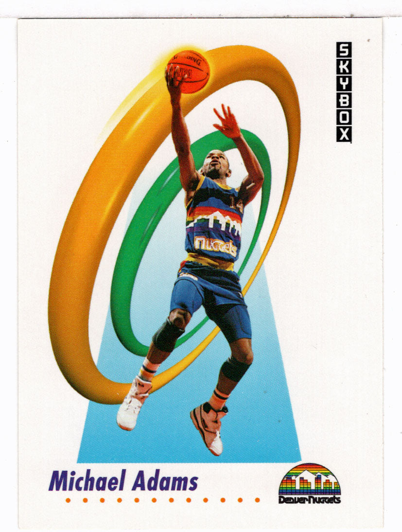 Michael Adams - Denver Nuggets (NBA Basketball Card) 1991-92 Skybox # 67 Mint