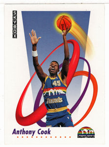 Anthony Cook - Denver Nuggets (NBA Basketball Card) 1991-92 Skybox # 69 Mint