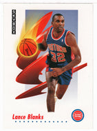 Lance Blanks - Detroit Pistons (NBA Basketball Card) 1991-92 Skybox # 80 Mint