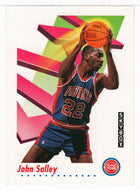 John Salley - Detroit Pistons (NBA Basketball Card) 1991-92 Skybox # 87 Mint