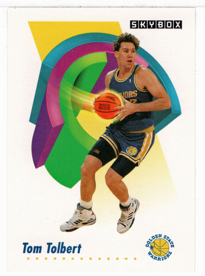 Tom Tolbert - Golden State Warriors (NBA Basketball Card) 1991-92 Skybox # 99 Mint