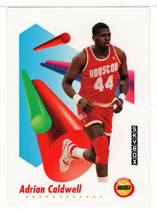 Adrian Caldwell - Houston Rockets (NBA Basketball Card) 1991-92 Skybox # 100 Mint