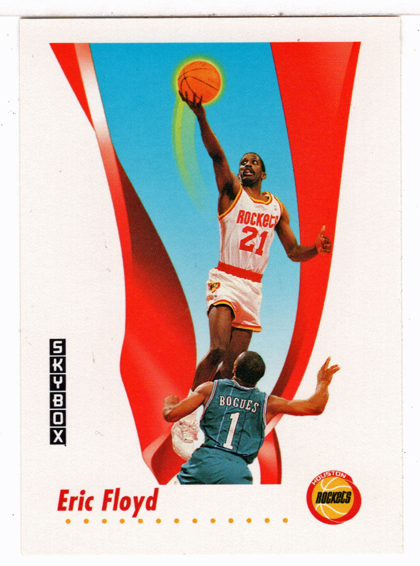 Sleepy Floyd - Houston Rockets (NBA Basketball Card) 1991-92 Skybox # 101 Mint