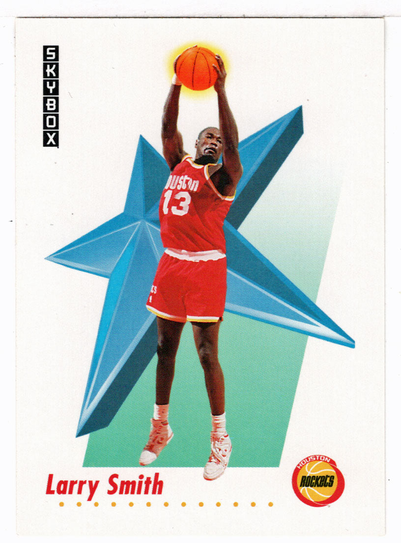 Larry Smith - Houston Rockets (NBA Basketball Card) 1991-92 Skybox # 107 Mint