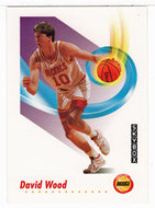 David Wood RC - Houston Rockets (NBA Basketball Card) 1991-92 Skybox # 110 Mint