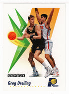 Greg Dreiling - Indiana Pacers (NBA Basketball Card) 1991-92 Skybox # 111 Mint