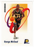 George McCloud - Indiana Pacers (NBA Basketball Card) 1991-92 Skybox # 113 Mint