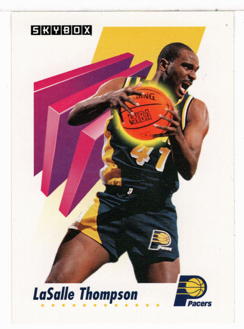 LaSalle Thompson - Indiana Pacers (NBA Basketball Card) 1991-92 Skybox # 119 Mint