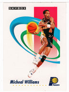 Micheal Williams - Indiana Pacers (NBA Basketball Card) 1991-92 Skybox # 121 Mint