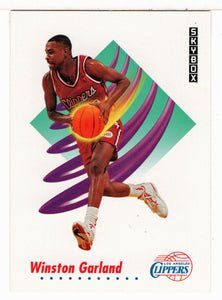 Winston Garland - Los Angeles Clippers (NBA Basketball Card) 1991-92 Skybox # 123 Mint