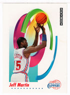 Jeff Martin - Los Angeles Clippers (NBA Basketball Card) 1991-92 Skybox # 128 Mint