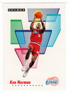Ken Norman - Los Angeles Clippers (NBA Basketball Card) 1991-92 Skybox # 129 Mint