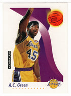 A.C. Green - Los Angeles Lakers (NBA Basketball Card) 1991-92 Skybox # 136 Mint