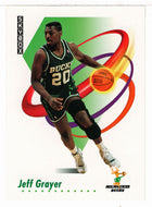 Jeff Grayer - Milwaukee Bucks (NBA Basketball Card) 1991-92 Skybox # 157 Mint