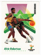 Alvin Robertson - Milwaukee Bucks (NBA Basketball Card) 1991-92 Skybox # 163 Mint