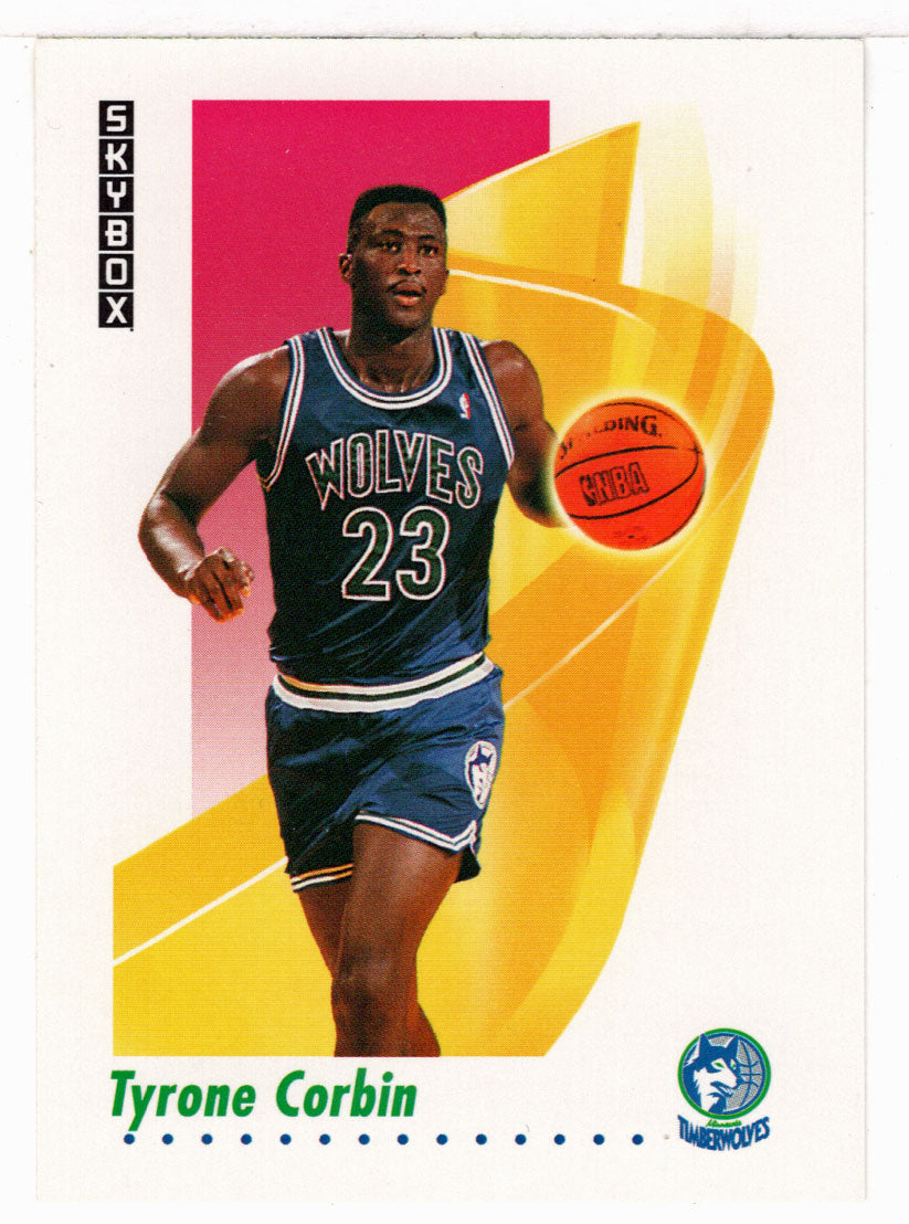 Tyrone Corbin - Minnesota Timberwolves (NBA Basketball Card) 1991-92 Skybox # 169 Mint