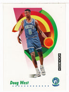 Doug West - Minnesota Timberwolves (NBA Basketball Card) 1991-92 Skybox # 176 Mint