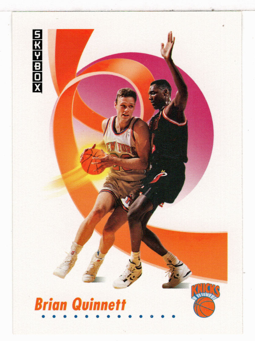 Brian Quinnett - New York Knicks (NBA Basketball Card) 1991-92 Skybox # 193 Mint