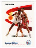 Armon Gilliam - Philadelphia 76ers (NBA Basketball Card) 1991-92 Skybox # 214 Mint