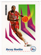 Hersey Hawkins - Philadelphia 76ers (NBA Basketball Card) 1991-92 Skybox # 216 Mint