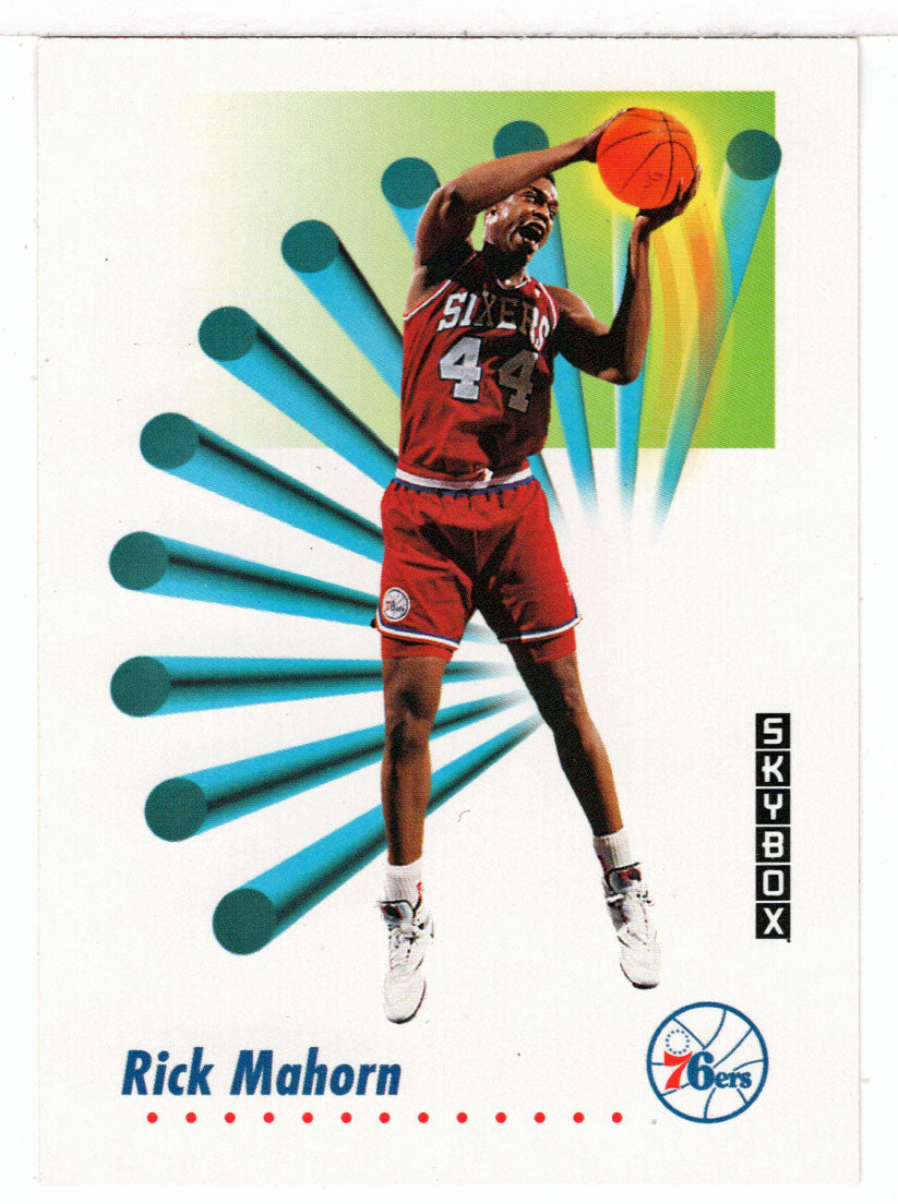 Rick Mahorn - Philadelphia 76ers (NBA Basketball Card) 1991-92 Skybox # 217 Mint