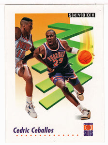 Cedric Ceballos - Phoenix Suns (NBA Basketball Card) 1991-92 Skybox # 222 Mint