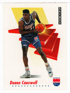 Duane Causwell - Sacramento Kings (NBA Basketball Card) 1991-92 Skybox # 245 Mint