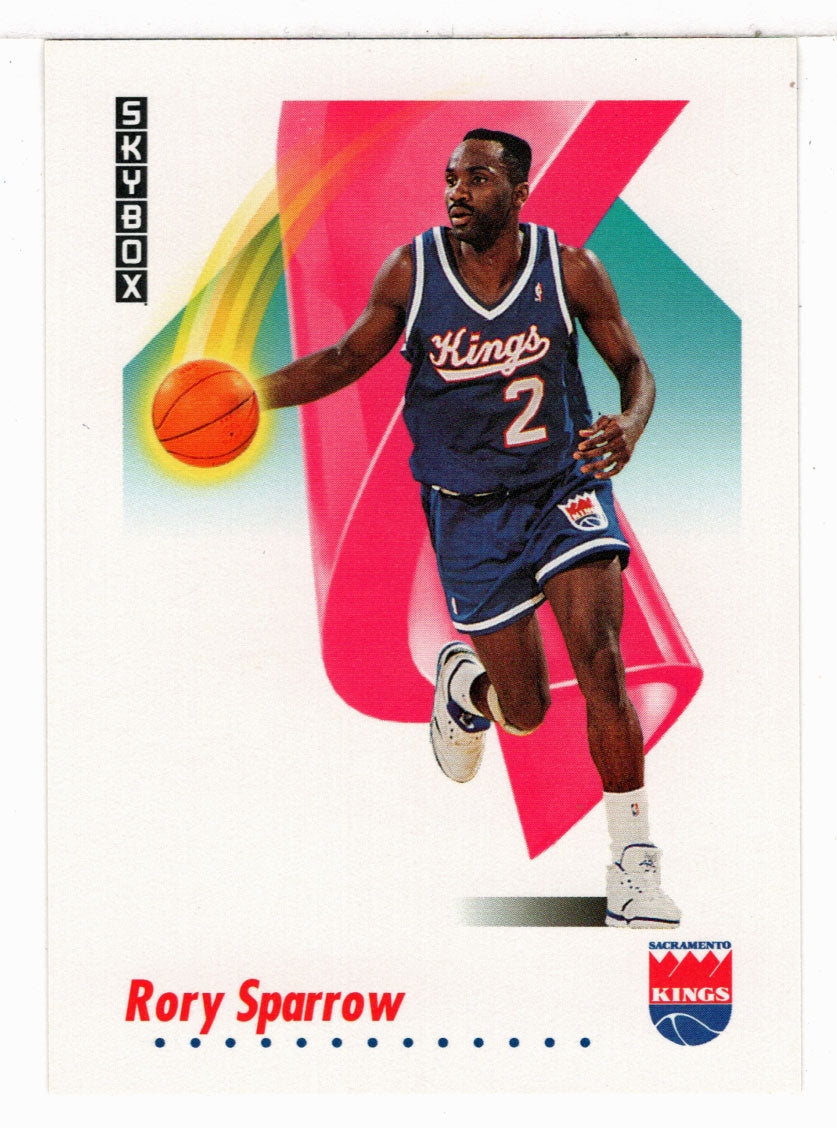Rory Sparrow - Sacramento Kings (NBA Basketball Card) 1991-92 Skybox # 251 Mint