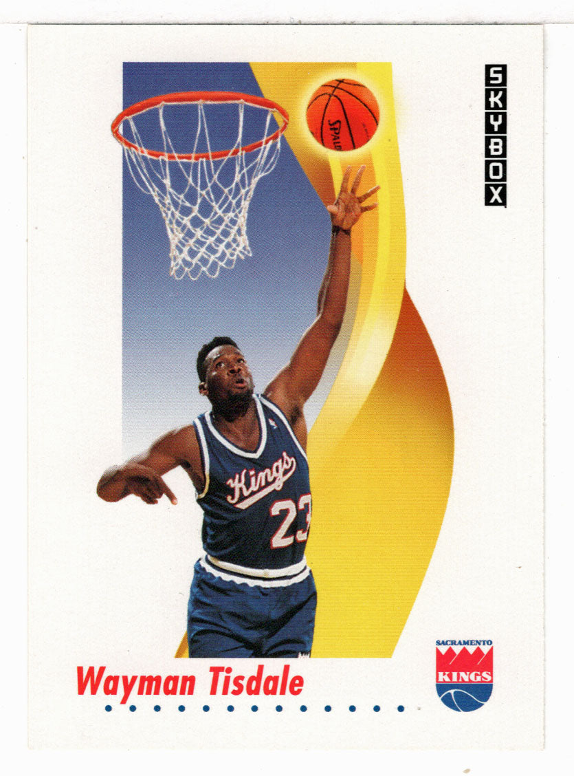 Wayman Tisdale - Sacramento Kings (NBA Basketball Card) 1991-92 Skybox # 252 Mint